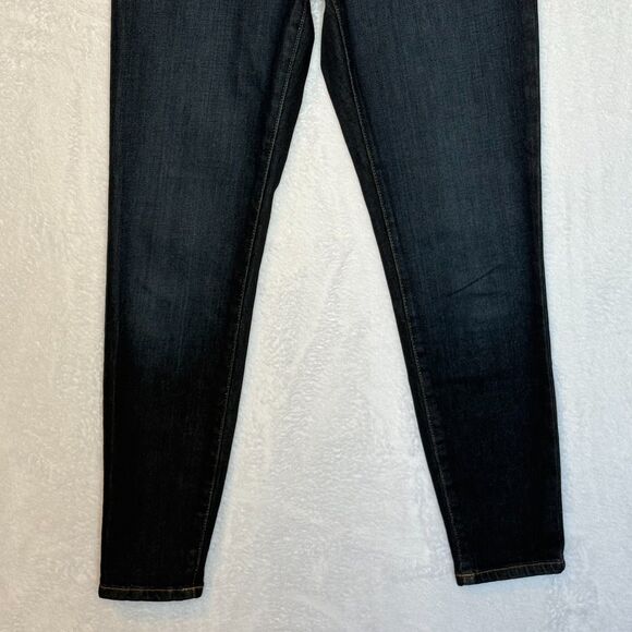 Everlane The High Rise Skinny Jean Women’s Sz 26 Ankle Blue Denim Dark Wash - Picture 4 of 14
